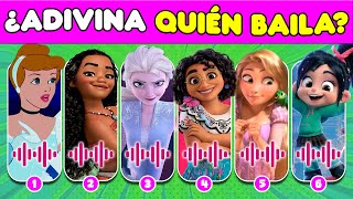 ¿Adivina Que La Princesa de Disney Está Bailando🎶💎Elsa,Mirabel, Moana,Rapunzel, Cinderella,Vanellope