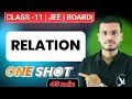 Relations | class -11th | One shot | CBSE | JEE | Cartesian product | representation| domain, range|