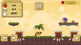 Angry Caveman - iOS Platformer Game screenshot 1