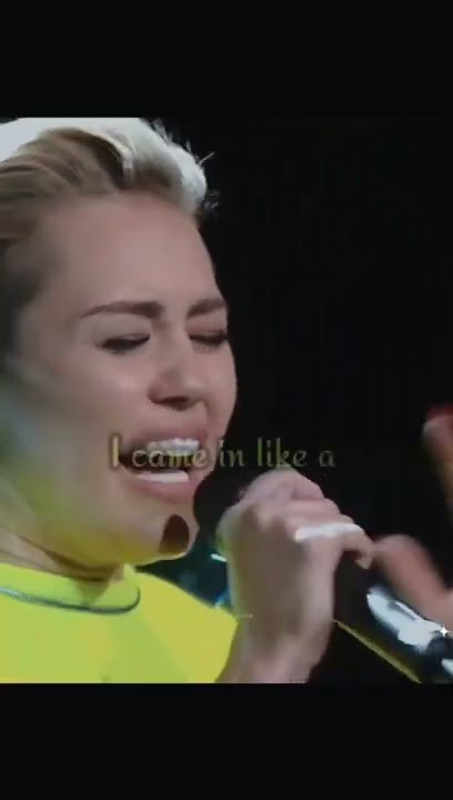 Wrecking Ball | Miley Cyrus | Live