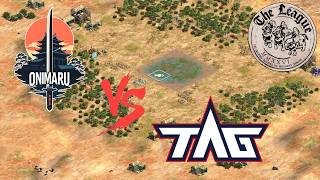 Onimaru Vanguard Vs Taiwan Aoe Gamer | The League 3v3