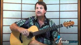 The Yellow Rose Of Texas - Guitar Lesson Preview chords