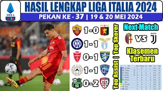 Hasil Liga Italia Tadi Malam ~ Roma vs Genoa ~ Inter vs Lazio Serie A Pekan ke 37 2024