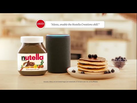 Ask Alexa: Enable The "Nutella Creations" Skill