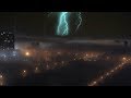 ðŸŽ§ Thunder and Rain in Foggy City | Thunderstorm Sounds for Sleeping, Ambient Noise, @Ultizzz day#