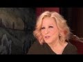 Actress Bette Midler: "I never look back"