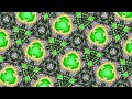 Meditative Trippy Hypnotic Fractal Kaleidoscope, Chill Groovy Music, Thunderstorm, Sleep Study Yoga