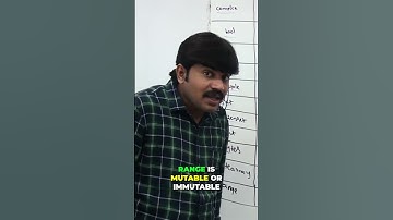 Python Range: Immutable Sequences Explained Simply #shorts