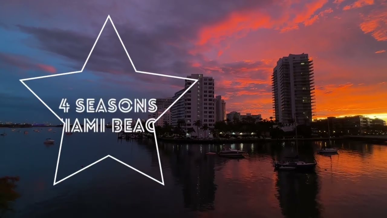4 seasons in Miami Beach (bay side)