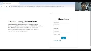 Demo Aplikasi SIMPEG NF TI04 2023