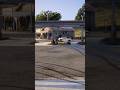 Lamborghini Huracan runs into fuel pump after taunting cops #lamborghini #lamborghinihuracan #lambo