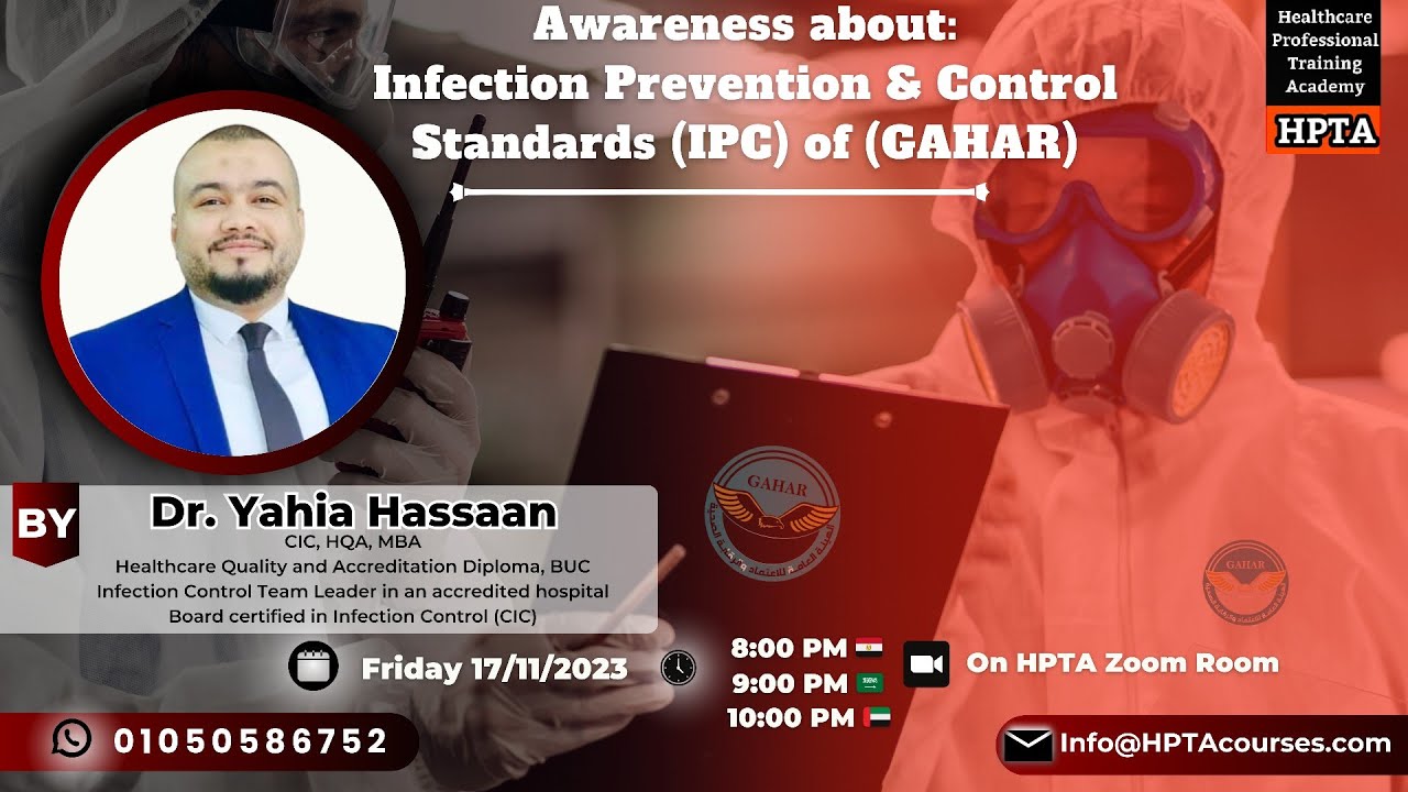 Awareness about Infection Prevention & Control Standards (IPC) of (GAHAR) l Yahia Hassan