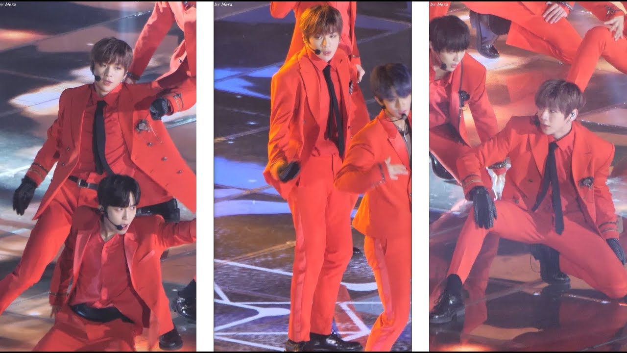 181225 워너원(Wanna One) 켜줘 (Light) 레드수트가 잘어울리는 [강다니엘] KANG DANIEL 직캠 Fancam (2018 가요대전) by Mera
