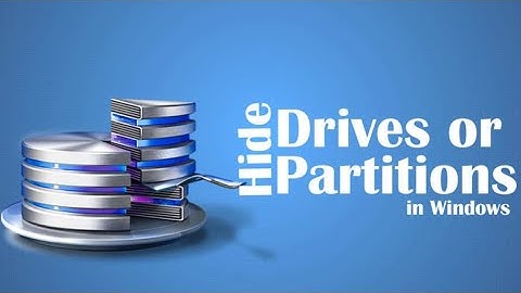 How to Hide/Unhide Disk Partition in Windows10/11 (EASY Tutorial)