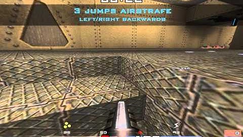 Quakeworld - RA jumps on Aerowalk (without rocket)