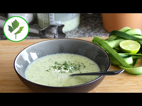 Video: Wie Man Traditionelle Gurkensuppe Macht Make