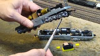 Athearn Blue Box PA-1 DCC conversion part 1
