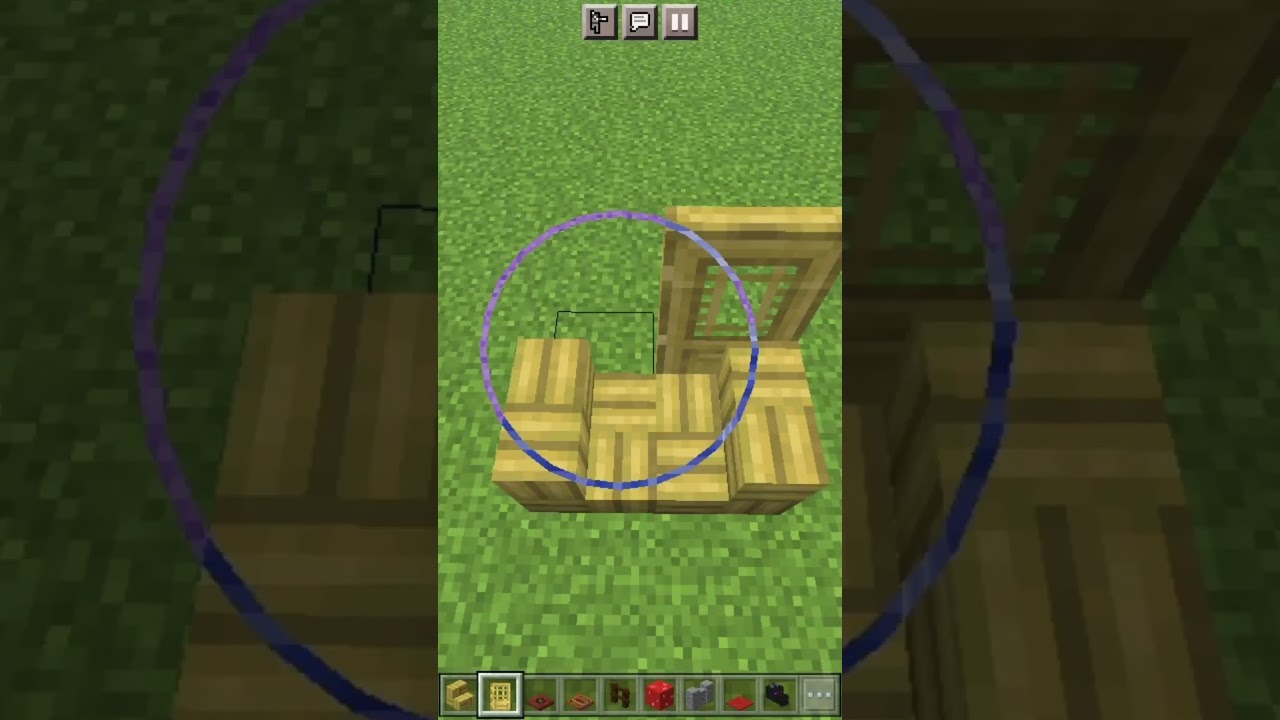 Minecraft Build 1.20 Design Couch 