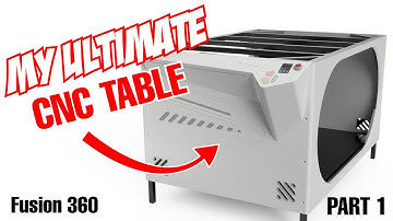 My Ultimate CNC Table - Fusion 360 bending timber