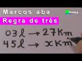 Regra de três simples - para iniciantes