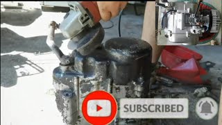 Yamaha chappy restoration part 3 (engine disassemble) | Jack DIY