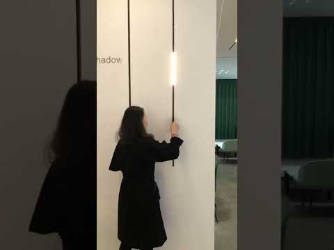 Video: Innovativ belysningsarmatur på et lavspændingsmagnetisk spor af B Light