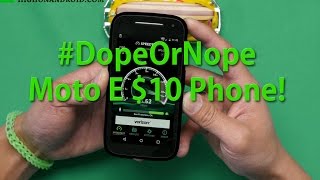 #DopeOrNope Moto E 10 Dollar Phone Unboxing! [HOWTO Activate on GSM]