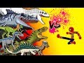 Dinosaurs Cartoon | Spiderman VS  Jurassic World Dinosaurs