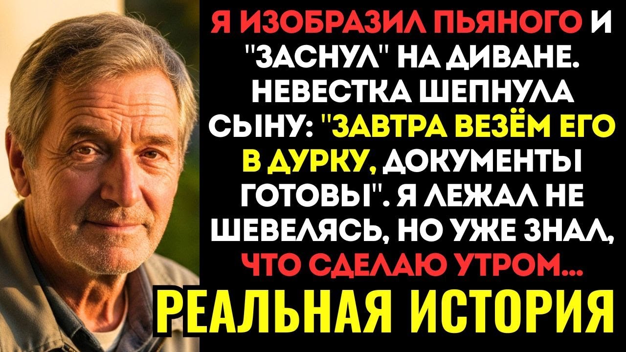 Я ПРИТВОРИЛСЯ ПЬЯНЫМ на юбилее сына, чтобы услышать о чём ШЕПЧУТСЯ за моей спиной. Когда невестка...
