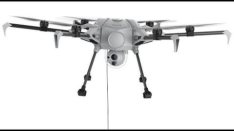 Tethered Drone System Orion at BUVI Scandinavia