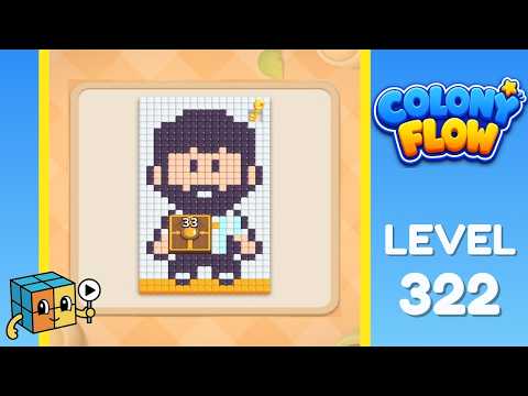 Colony Flow Level 322 Walkthrough Solution