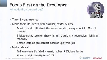 Developing Best Practices for Using Hudson CI