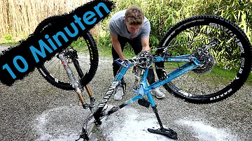 Wie reinige ich mein Mountainbike?