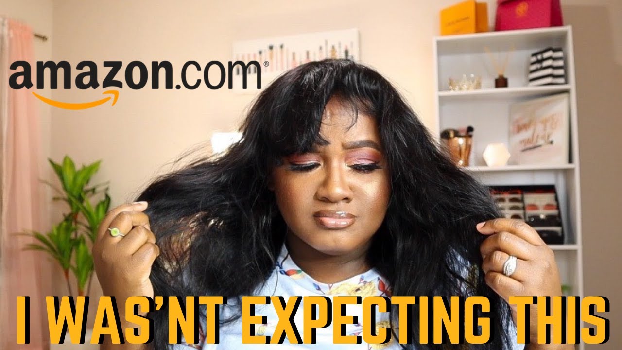 I WASN'T EXPECTING THIS| AMAZON WIG UNBOXING & REVIEW 2020