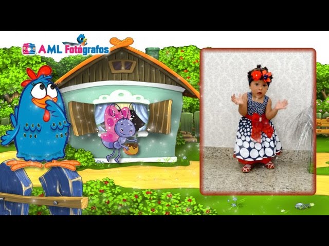 RETROSPECTIVA INFANTIL GALINHA PINTADINHA GABRIELLE 1 ANINHO