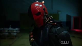 Deathstroke in Action (Arrow)