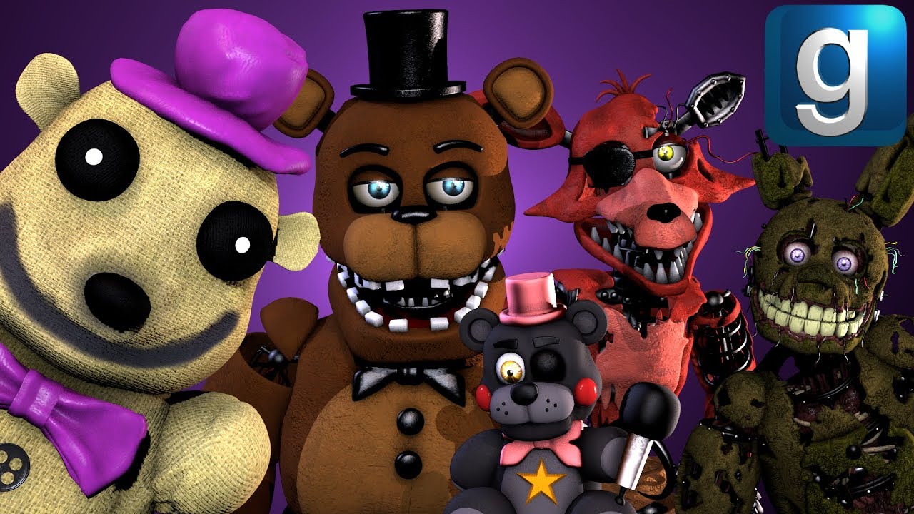 Steam Workshop::All the Fnaf ragdolls I subscribe to