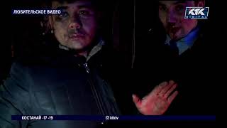 В Шымкенте хулиганы побили полицейских камнями и палками