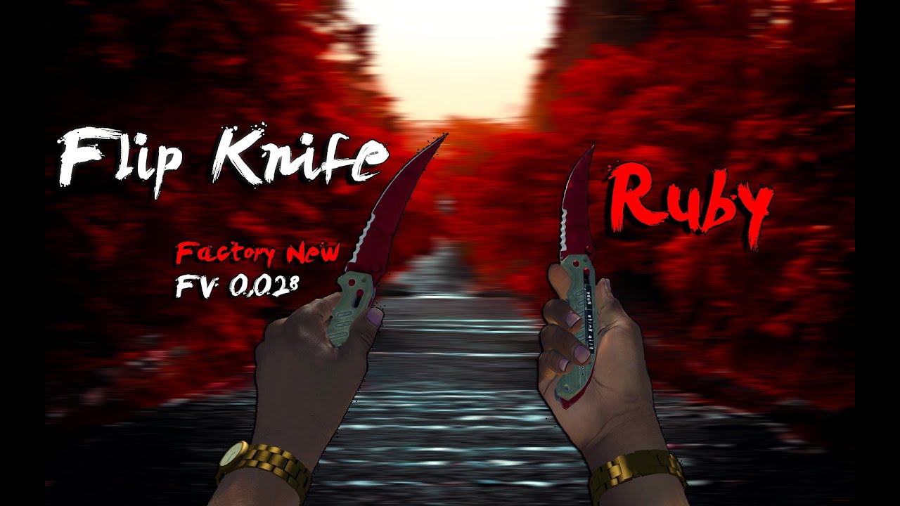 FLIP KNIFE RUBY [SHOWCASE]
