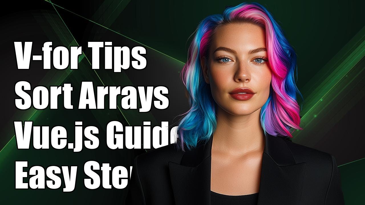 How to v-for Iterate in Vue.js: Sorting Arrays in Specific Order - YouTube