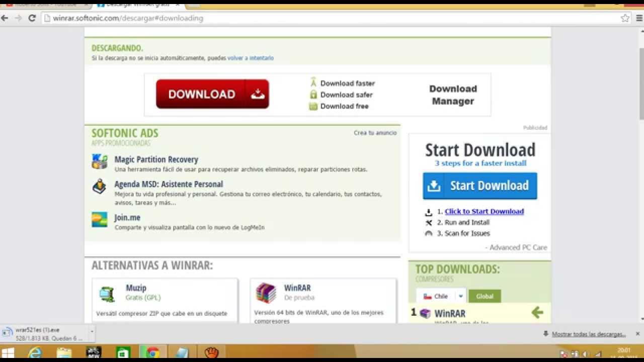 winrar softonic download