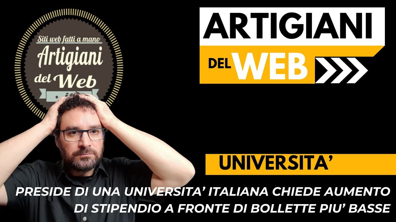 Preside di una facoltà italiana chiede aumento di stipendio per bollette più basse