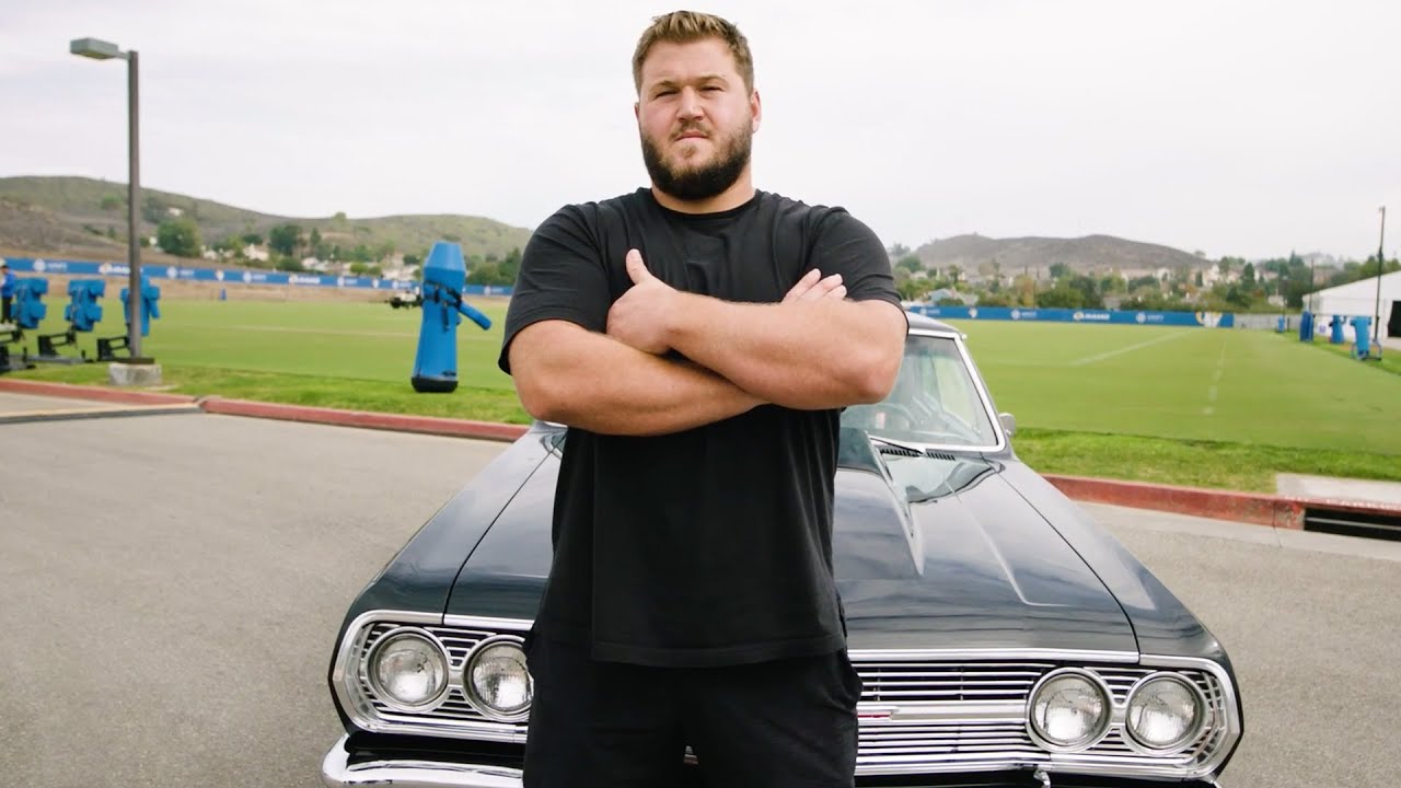 Austin Corbett Has A Ride Comfortable Enough To Fit An Offensive Lineman |  Rams Rides - YouTube