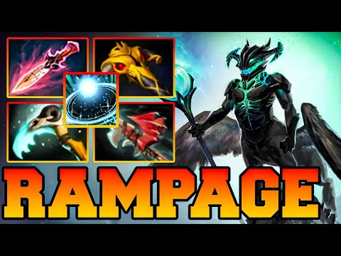 Outworld Destroyer Dota 2 Rampage Mid Carry 7.34 Guide Build Best OD Pro Gameplay
