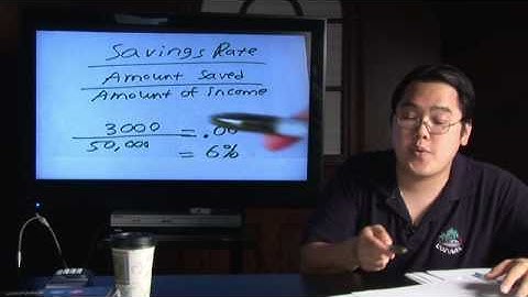 Math in Daily Life : How to Calculate Savings Rate