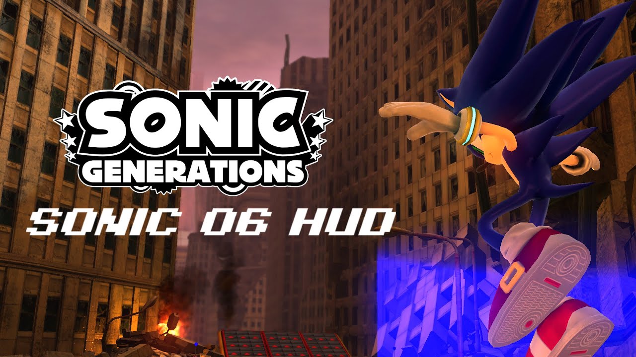 JoeTE's Game Mods, I'm re-making the entire HUD in Sonic Generations