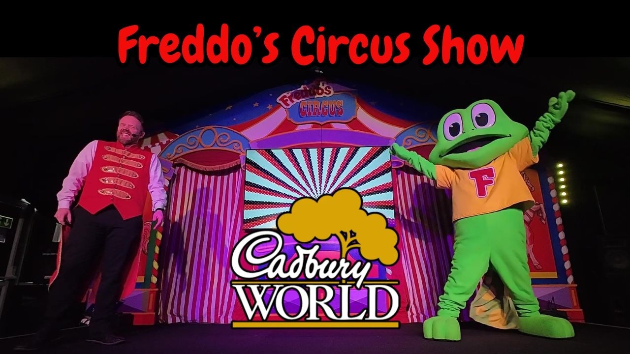 Цирковое шоу Фреддо в Cadbury World во время февральских школьных каникул 2026 года