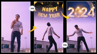 Happy New Year 2024 Video Editing Tutorial | In VN App Se screenshot 5