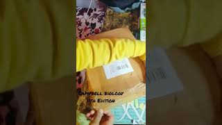 Unboxing Campbell Biology.. 11th edition #biology #campbell #neet #olympiad #2022 #biology
