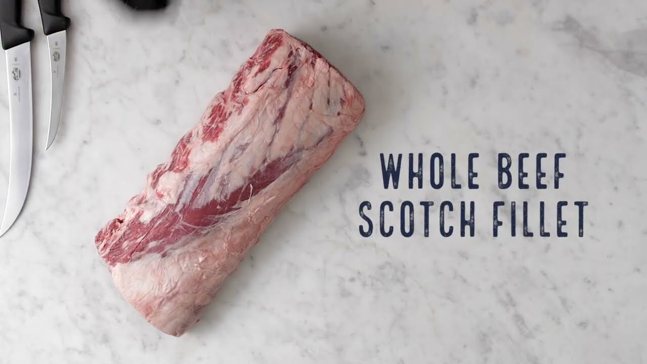 How to prepare a Beef Rib Eye / Scotch Fillet